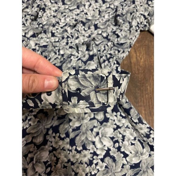 Liz Roberts Petite Vintage Lapels Cottagecore Prairie Dress - Picture 4 of 12